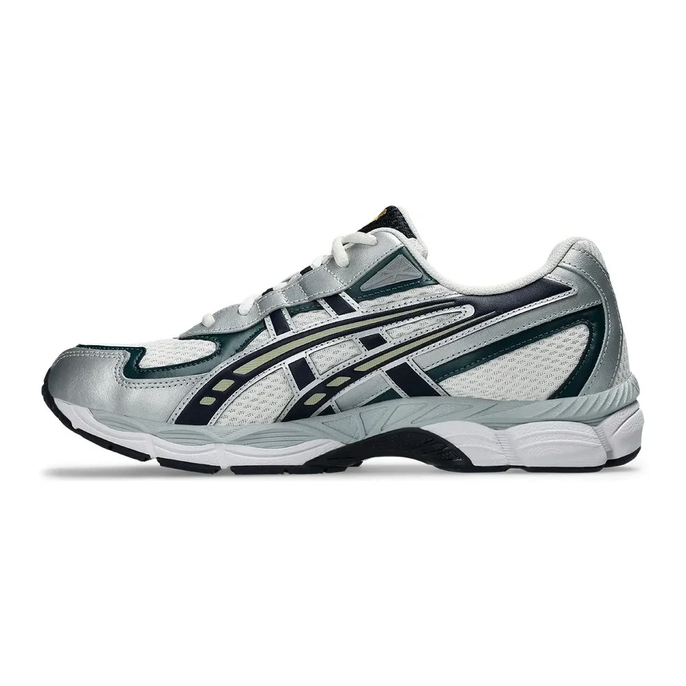 Mens Size 8 -ASICS Gel NYC 2055 Cream Midnight White Running Shoes Sneakers NEW